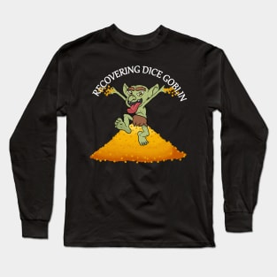 Recovering Dice Goblin - Dark Long Sleeve T-Shirt